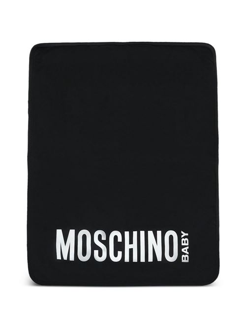 Borsa unisex Moschino Baby nera con logo MOSCHINO BABY | MUX05VLCA1960100